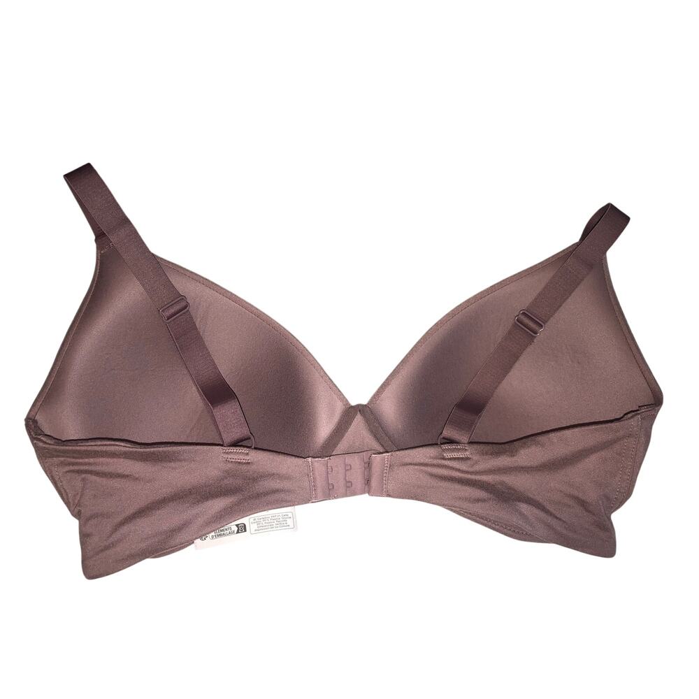 Lounge Bra Size 38DD Primark T-Shirt Padded Mocha Purple Wire Free New - Picture 2 of 6